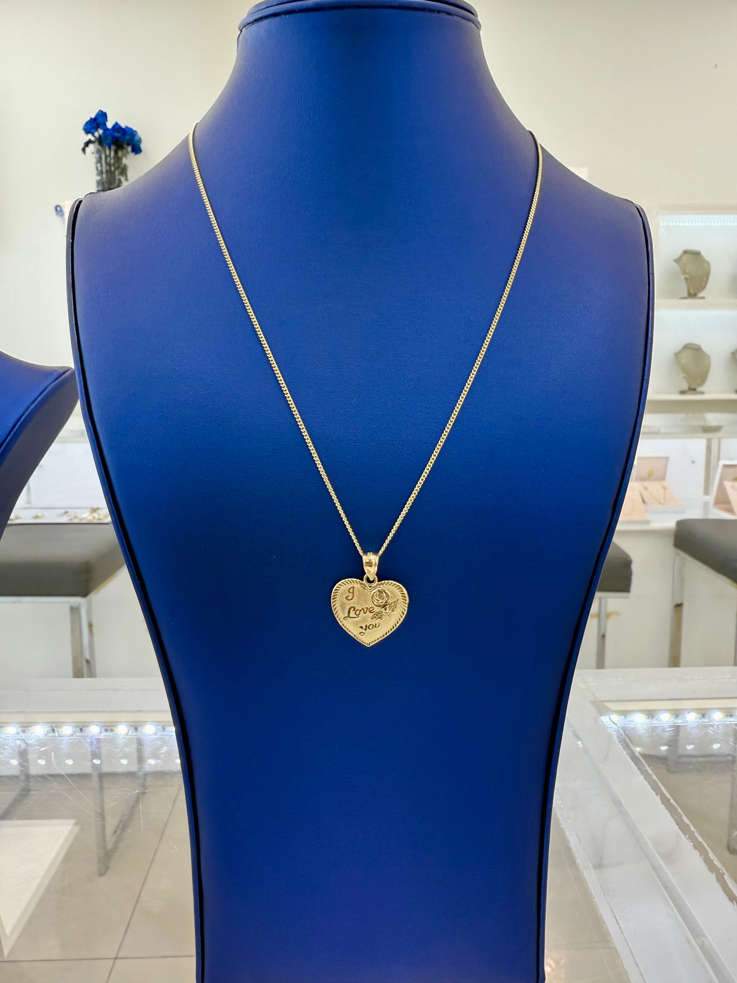 ❤️ CADENA CORAZÓN ORO 14K ❤️