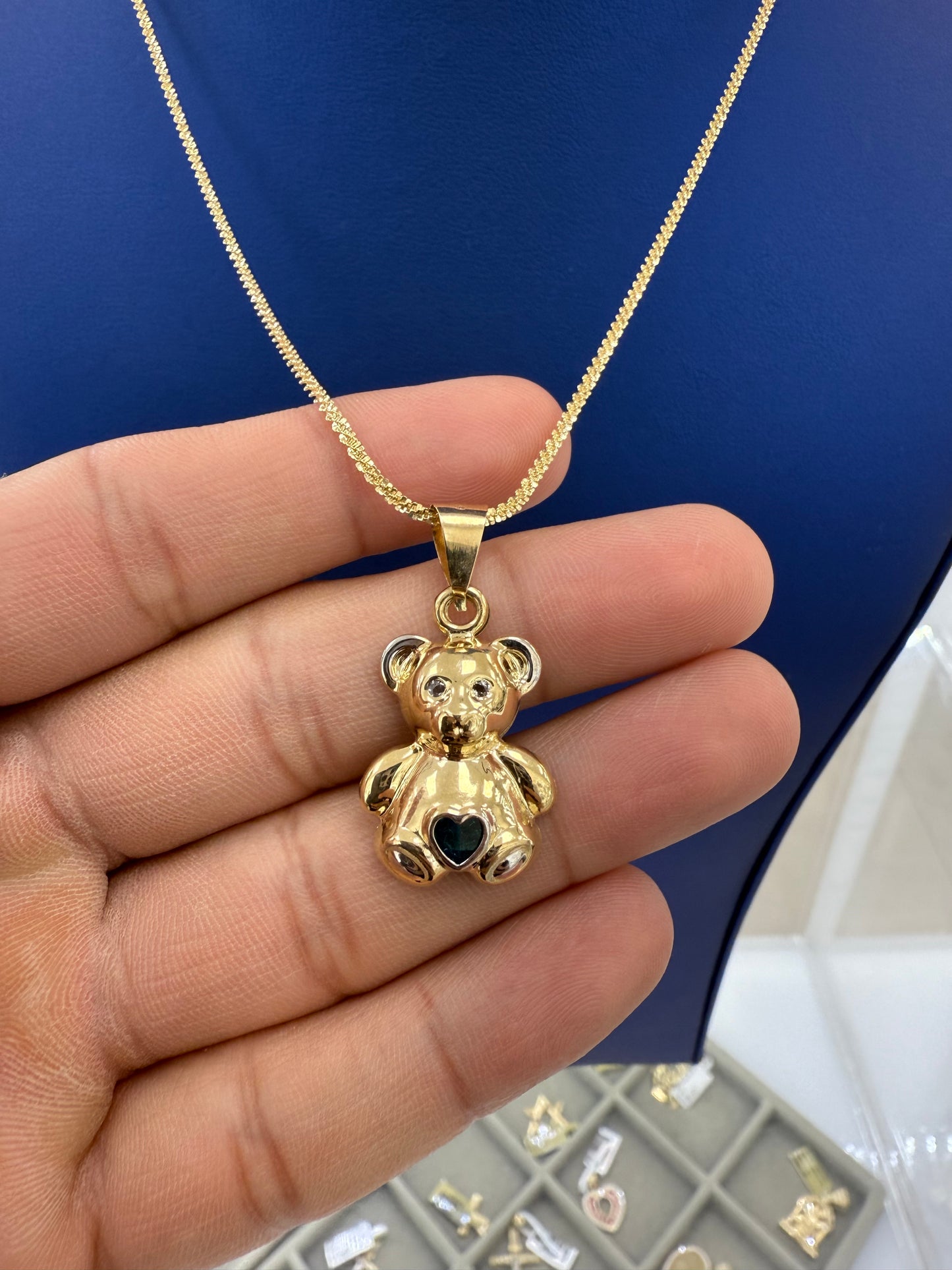 ❤️ CADENA OSITO ORO 14K ❤️