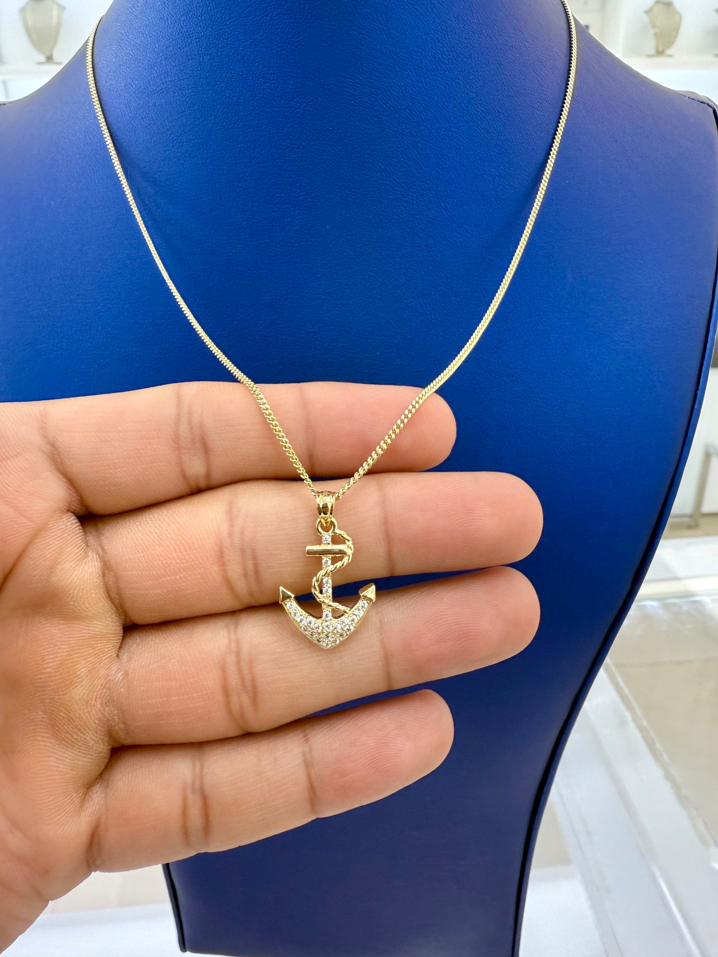 ❤️ CADENA ANCLA ORO 14K❤️