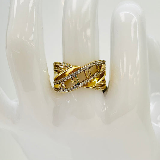 Anillo Dama Oro 14k