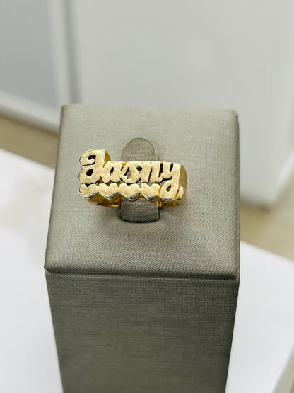 Anillo Personalizado Oro 14k