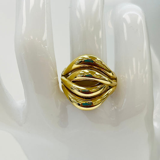 Anillo Dama Oro 14k