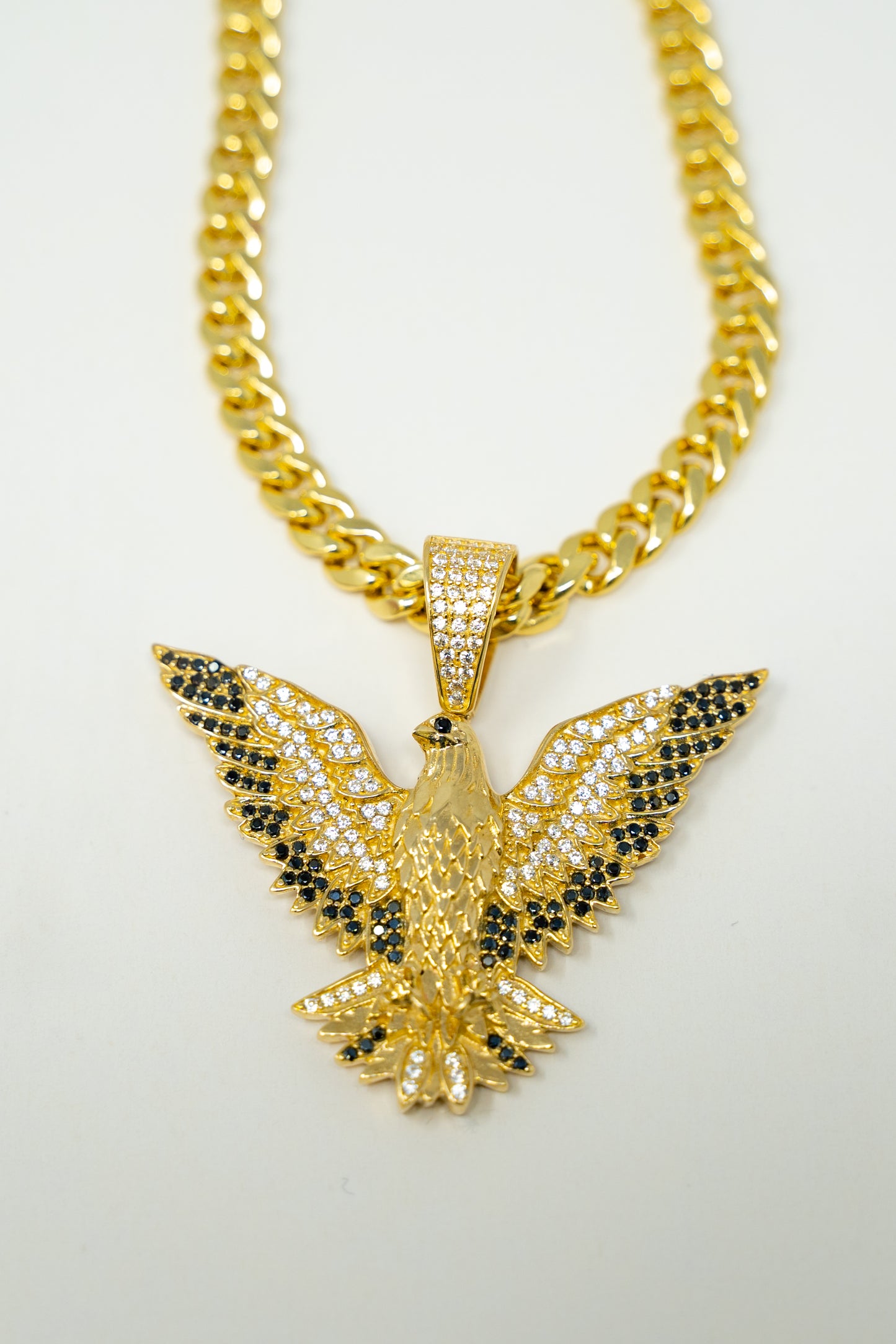 CHAIN AND MEDALLION SET - AGUILA