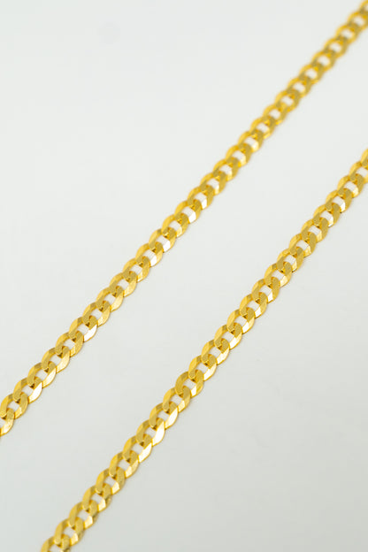 CHAIN CURB LINK ( MARTILLADA) 24X5MM