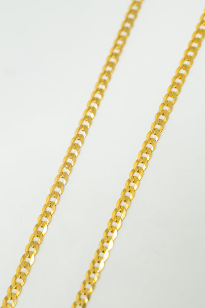 CHAIN CURB LINK ( MARTILLADA) 24X5MM