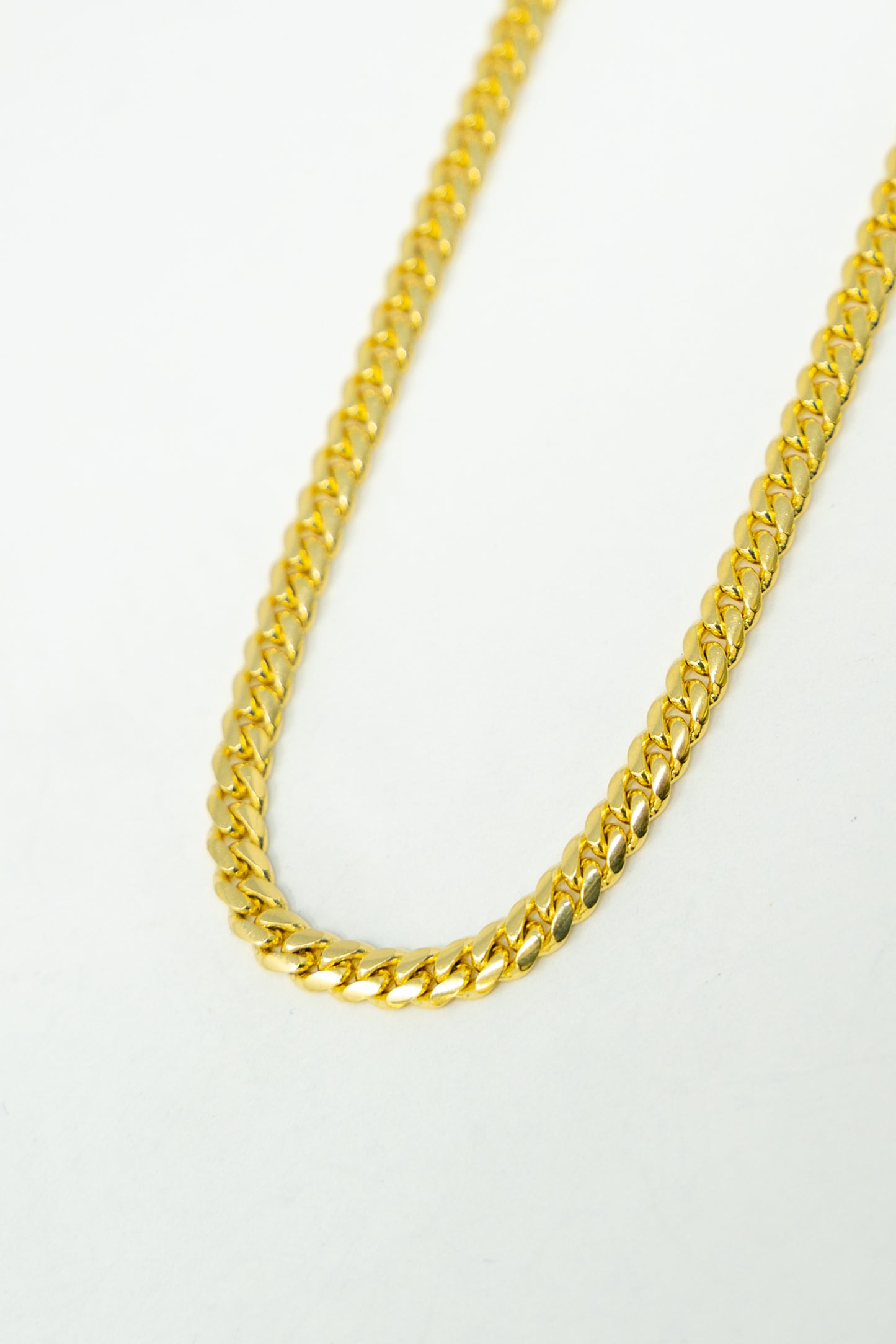 SOLID GOLD CUBAN LINK CHAIN