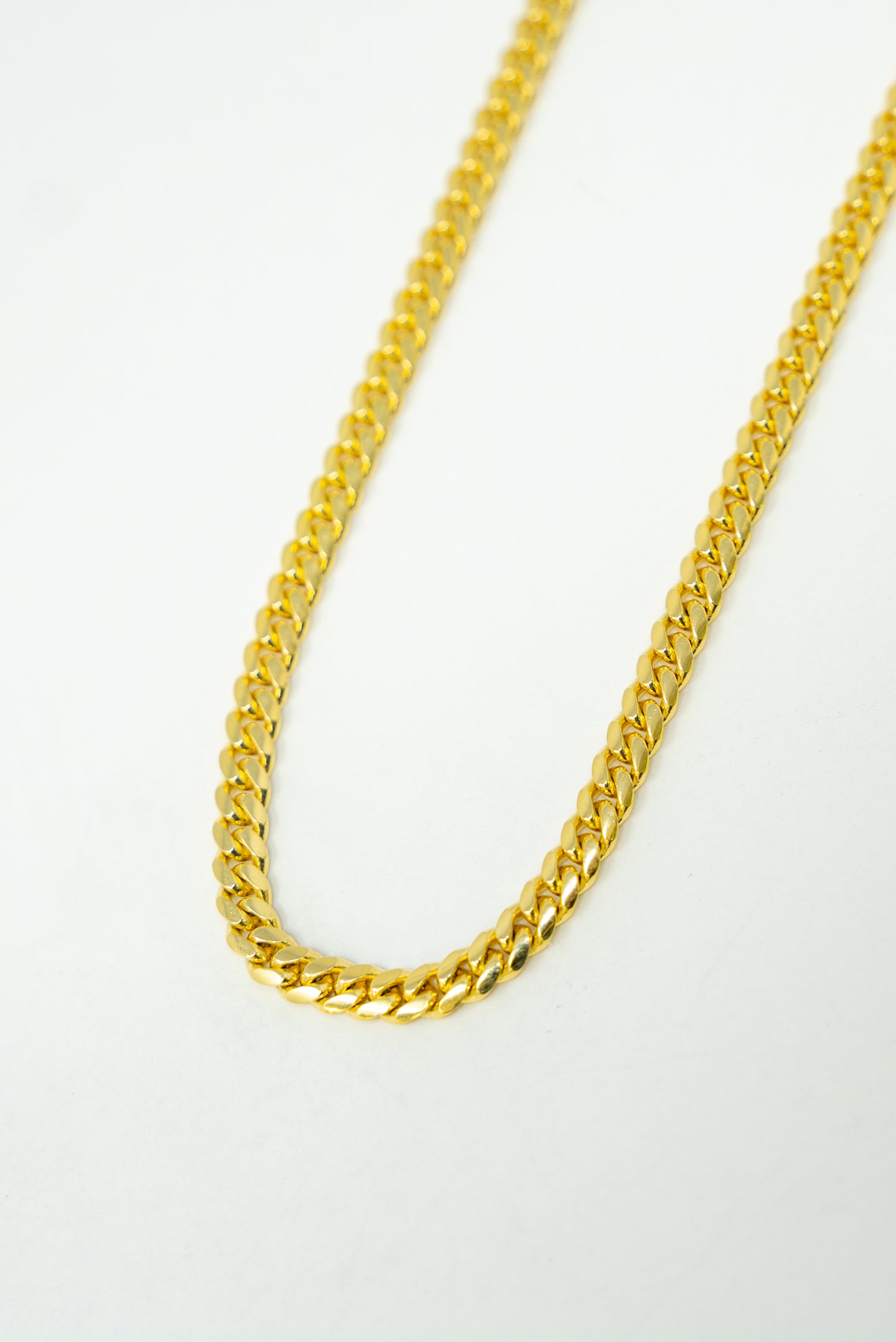 SOLID GOLD CUBAN LINK CHAIN