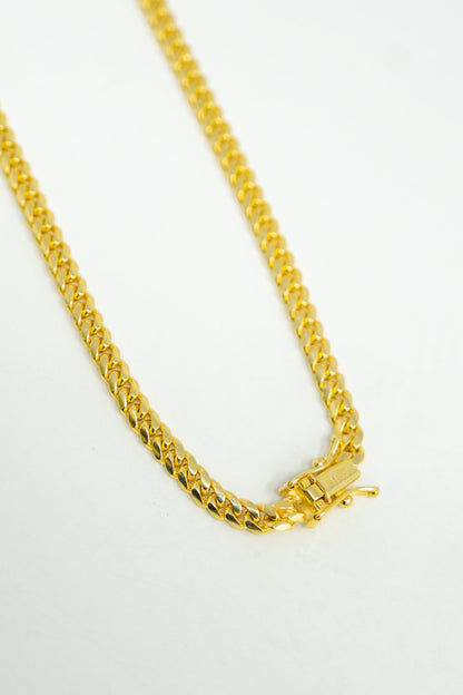 SOLID GOLD CUBAN LINK CHAIN