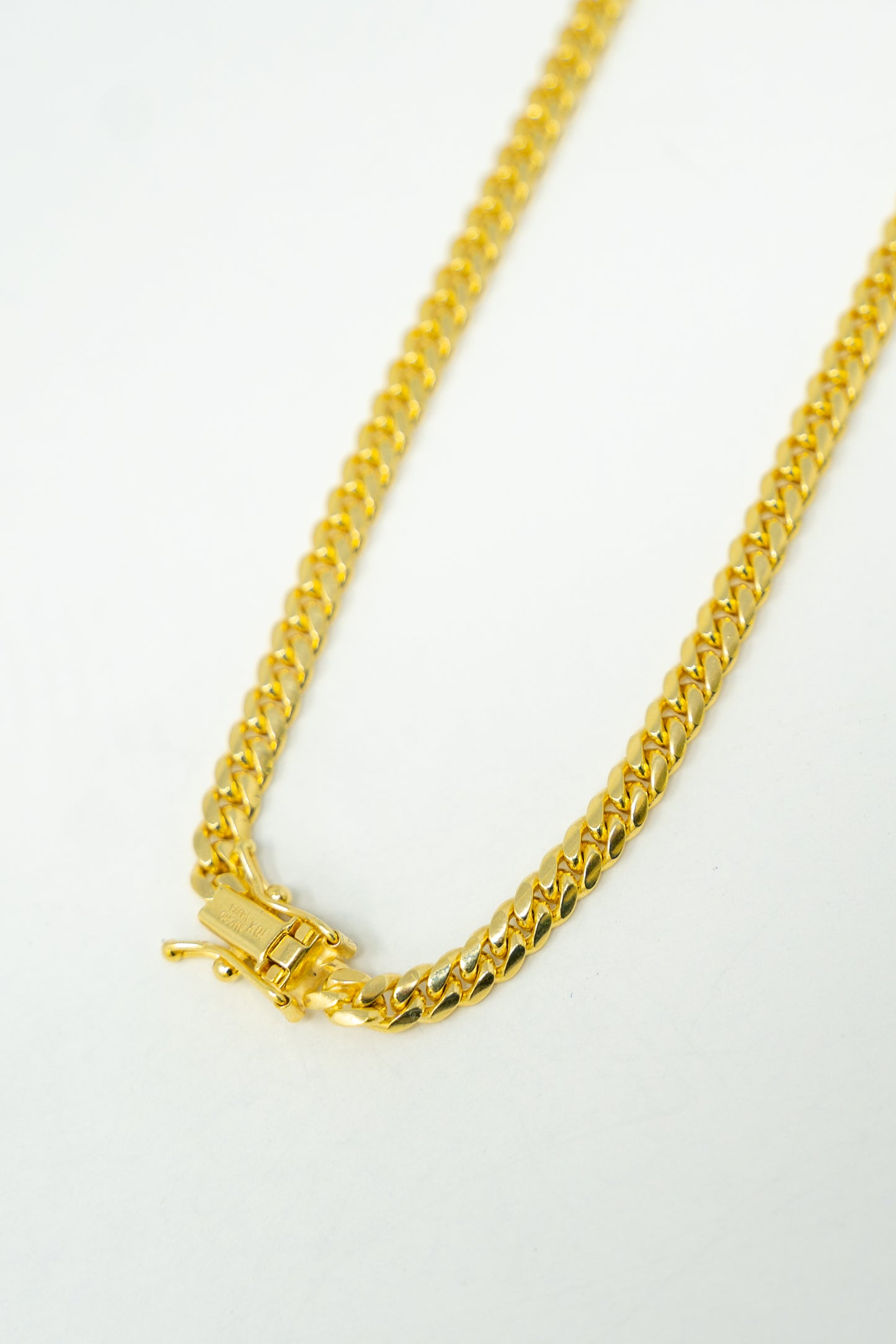 SOLID GOLD CUBAN LINK CHAIN