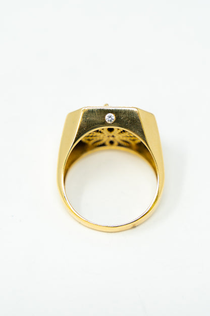 MEN'S RING - BLACK HORSE