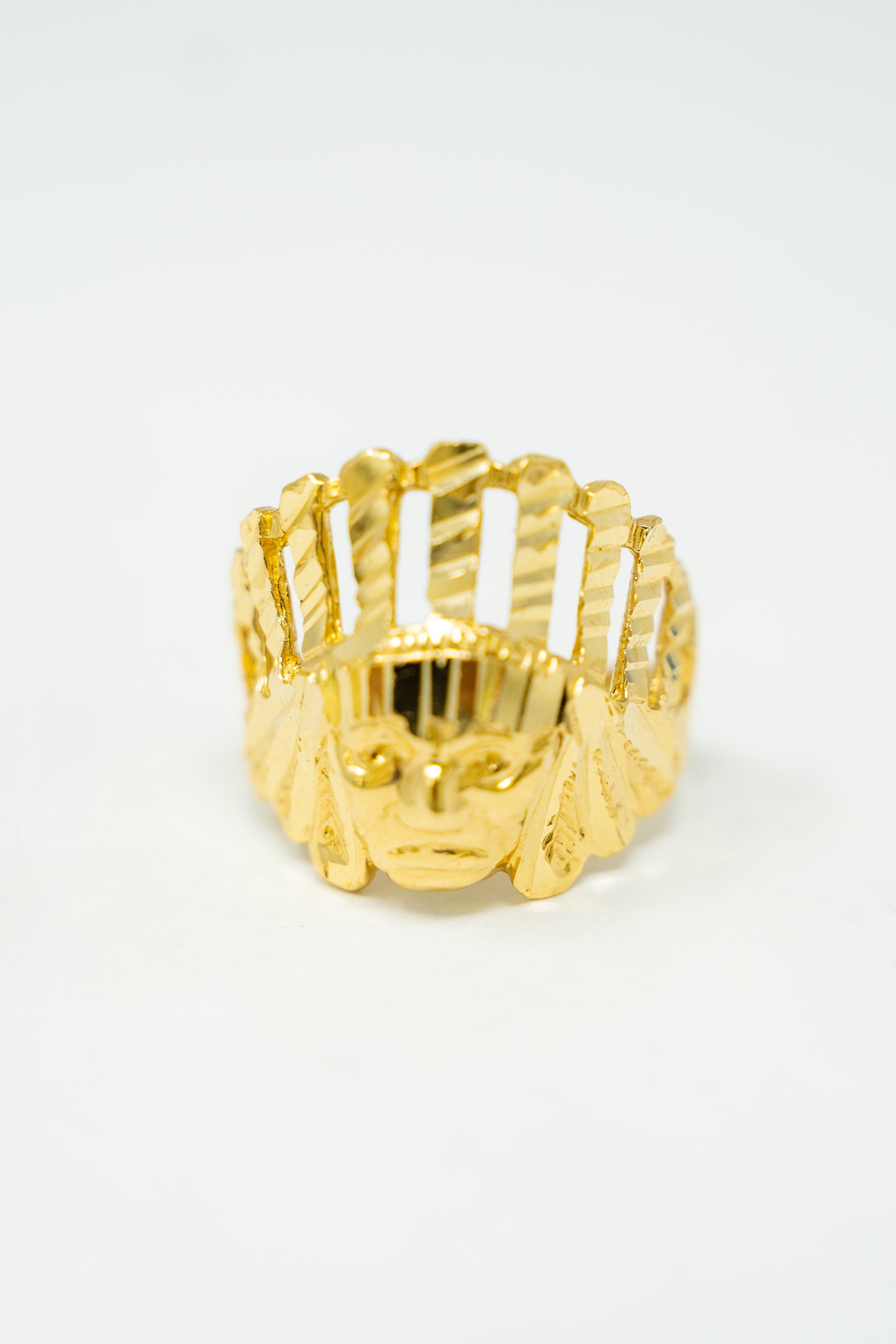 MEN'S RING - INDIAN GOLD