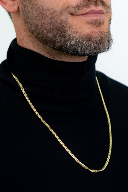 SOLID GOLD CUBAN LINK CHAIN