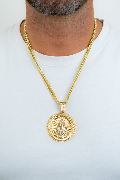 MEDALLION FOR MEN   -  SANTA VIRGEN