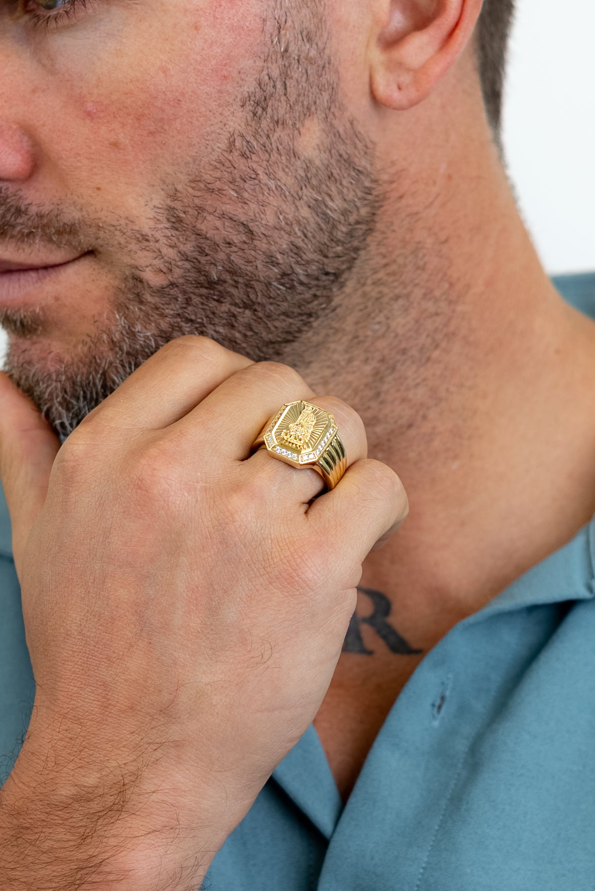 MEN'S RING -  SAN LAZARO