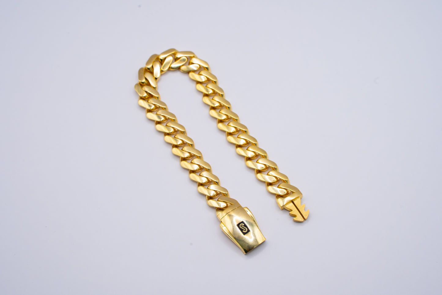 MEN'S BRACELET- MONACO CHAIN CLASSIC PLAIN