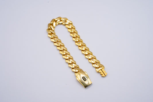 MEN'S BRACELET- MONACO CHAIN CLASSIC PLAIN