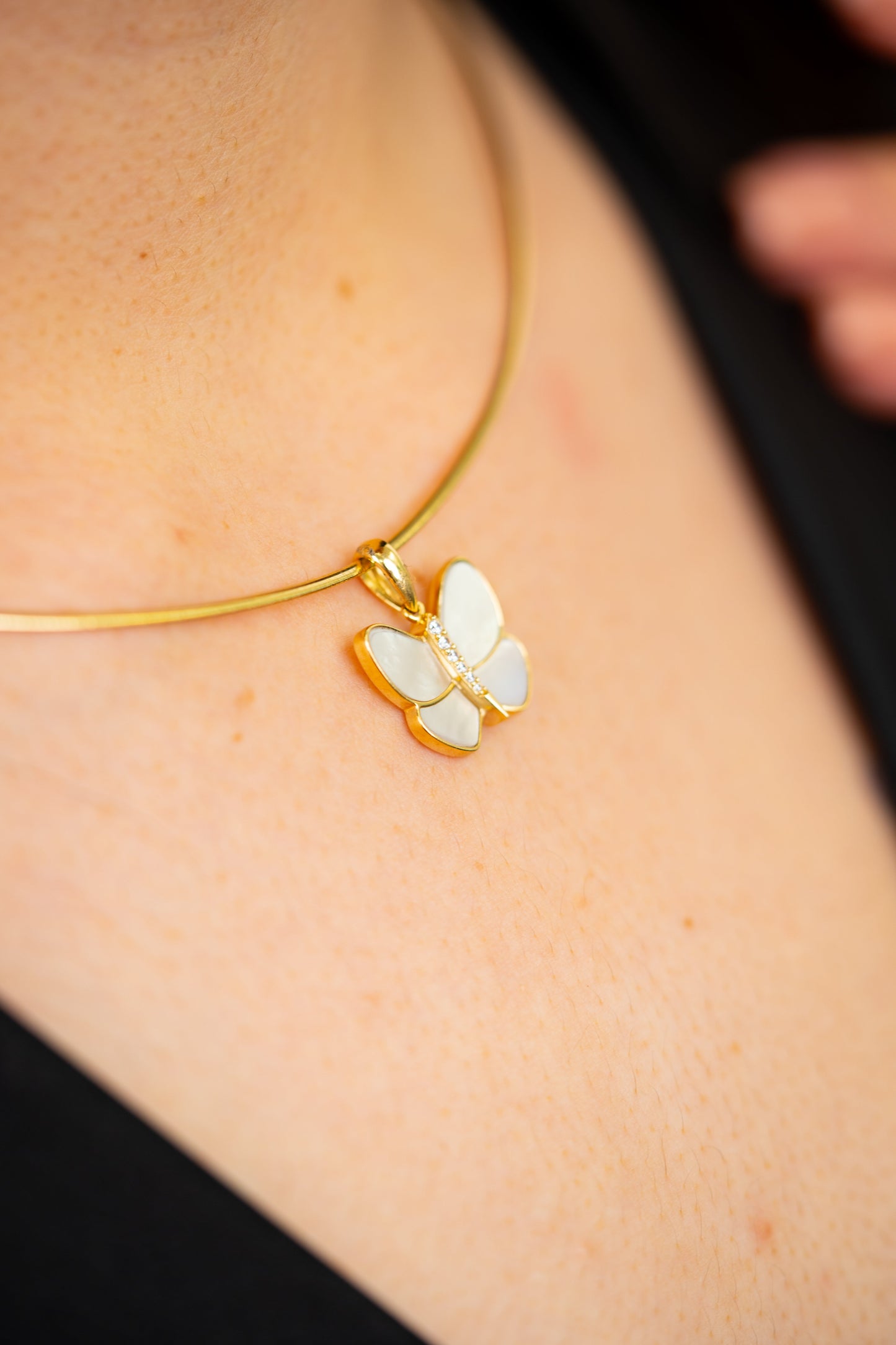 WOMEN'S CHOKER   -  BUTTERFLY