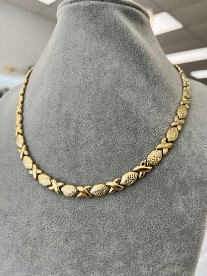 GARGANTILLA XOXO ORO 14K ❤️ 14K GOLD NECKLACE / CHOKER