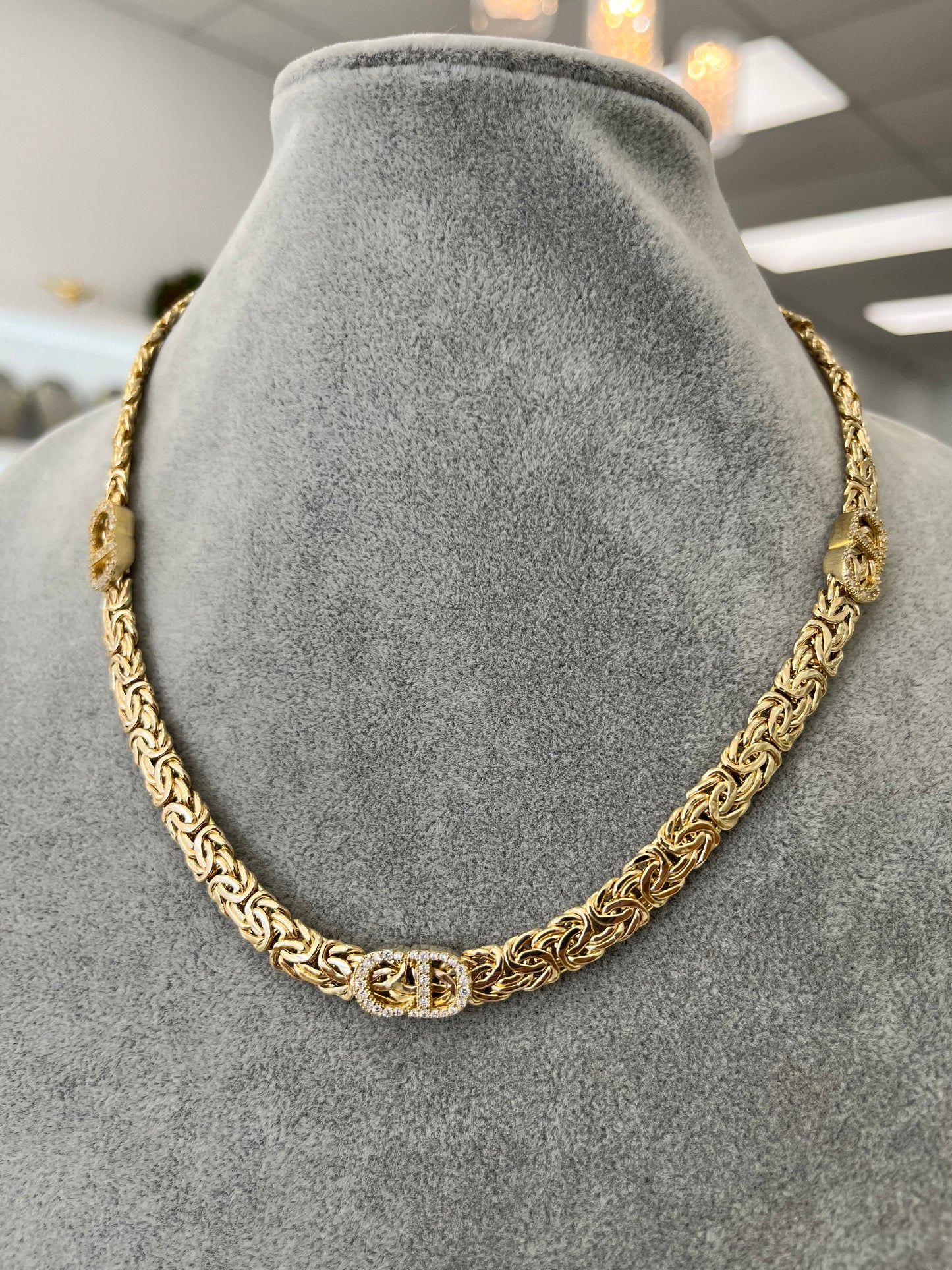 GARGANTILLA ORO 14K ❤️ 14K GOLD NECKLACE / CHOKER