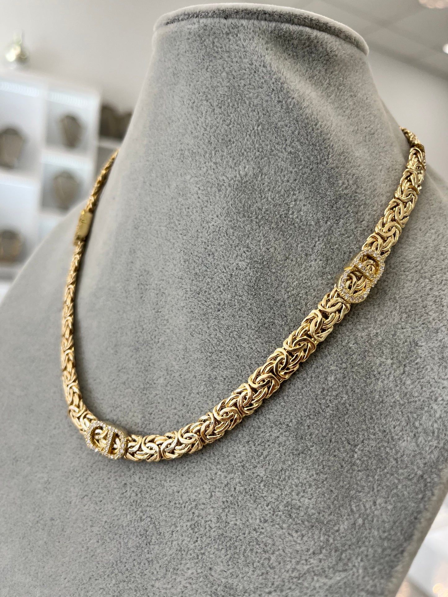 GARGANTILLA ORO 14K ❤️ 14K GOLD NECKLACE / CHOKER