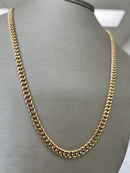 ✨CHAIN CUBAN LINK SOLID GOLD 14K✨