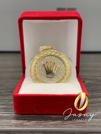 🇮🇹💎 MEDALLA ROLEX ORO **NEW** ORO 10K