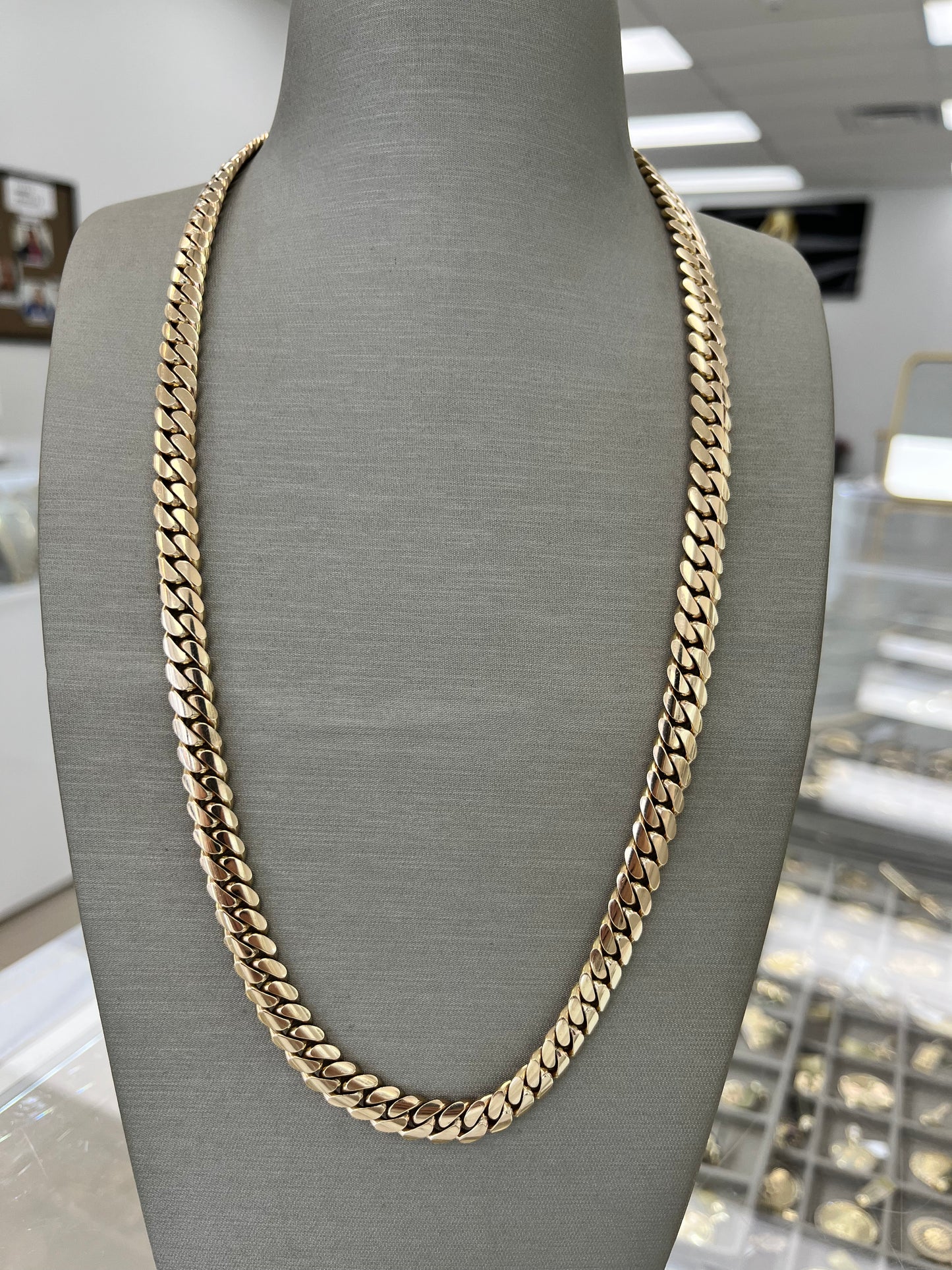 ✨CADENA CUBAN LINK SÓLIDA ORO 10K