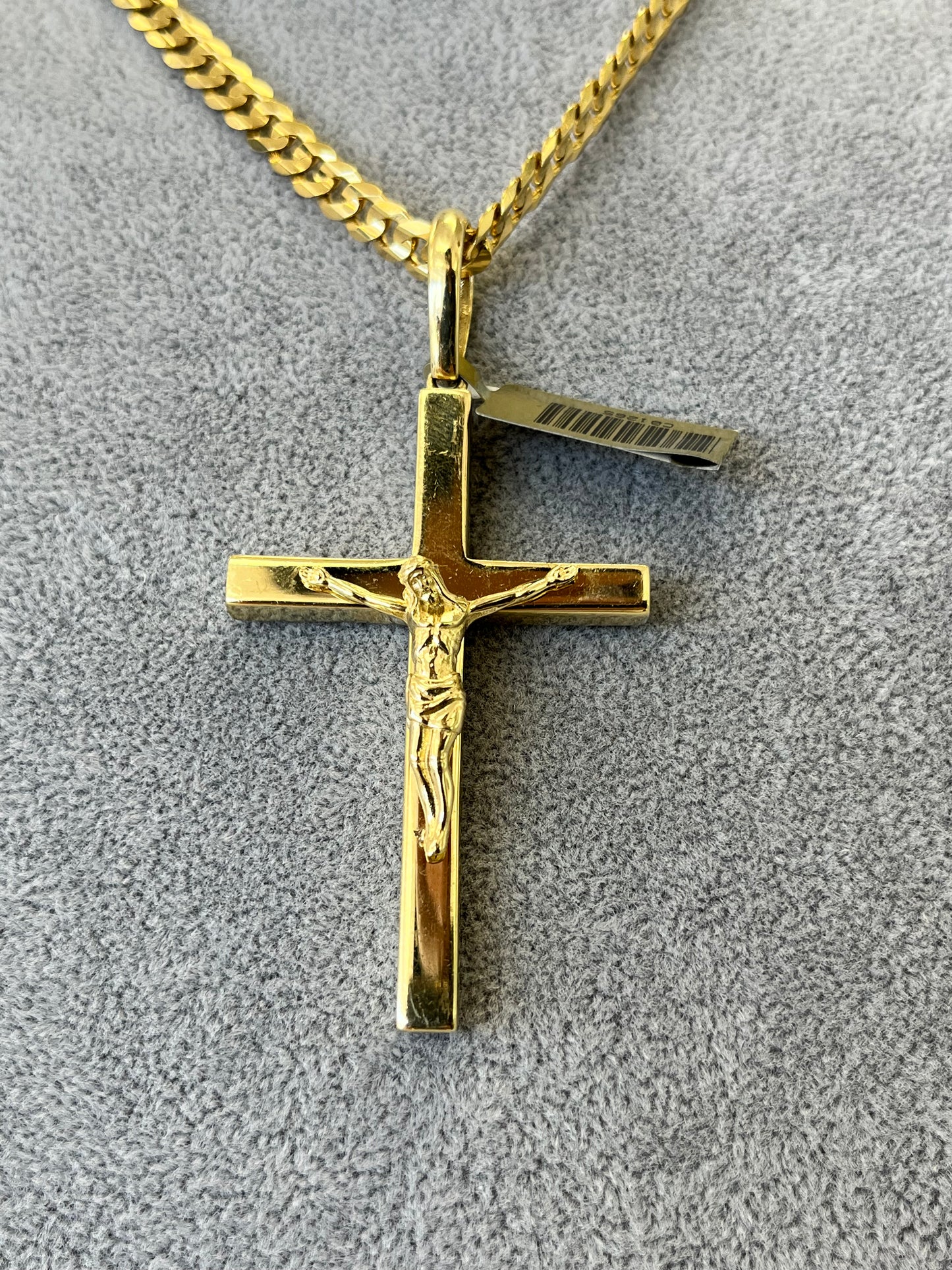 DIJE CRUZ ORO 14K