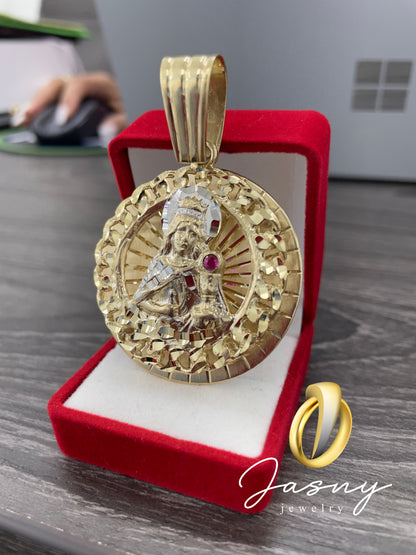 🇮🇹💎 MEDALLA VIRGEN 3D **NEW** ORO 10k