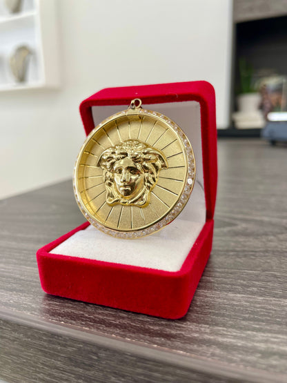 💎🇮🇹 MEDALLA VERSACE ORO 14K