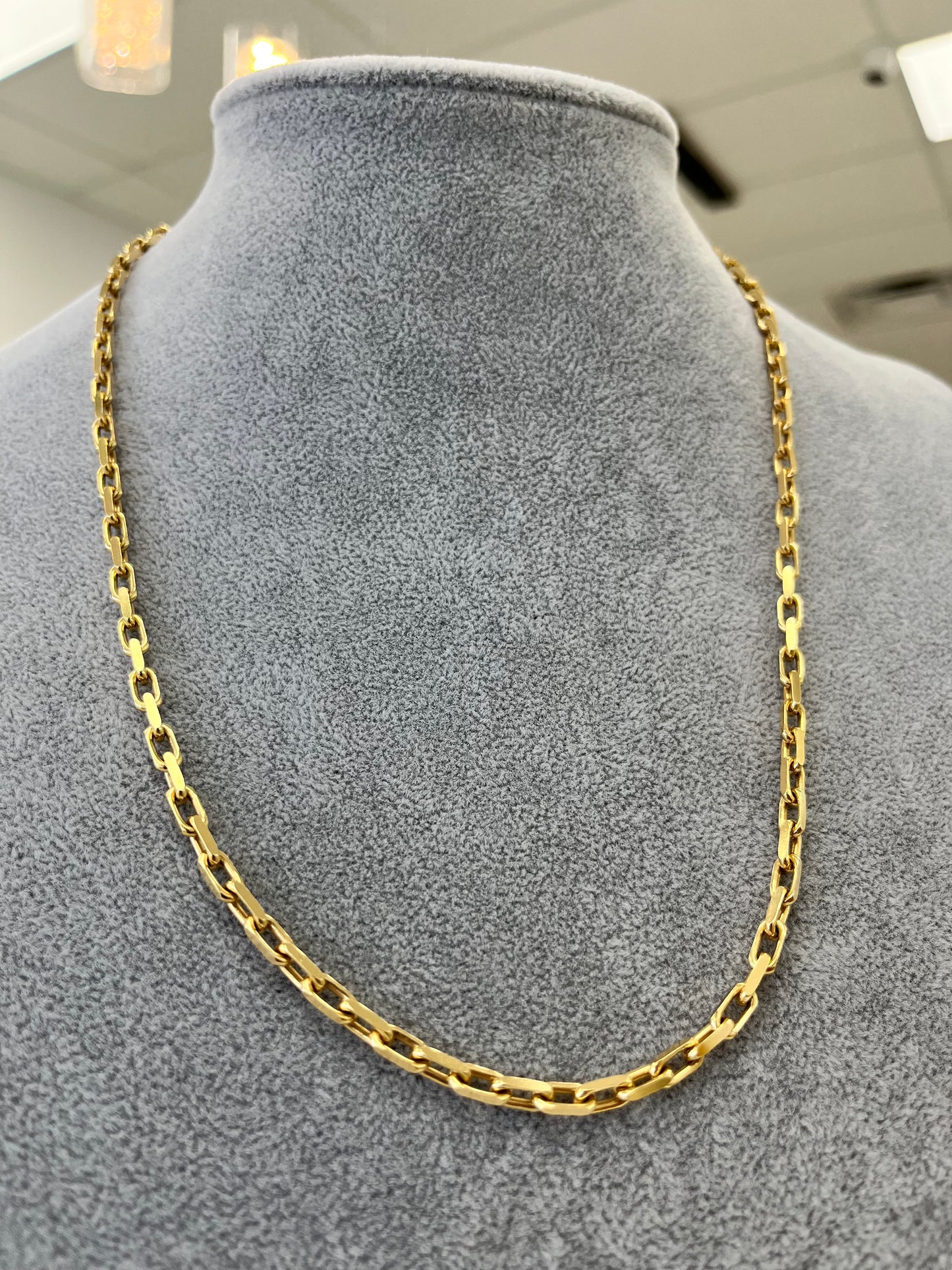 ✨ CADENA HERMÈS SÓLIDA ORO 14K ✨ 14K SOLID YELLOW GOLD HERMES LINK CHAIN NECKLACE