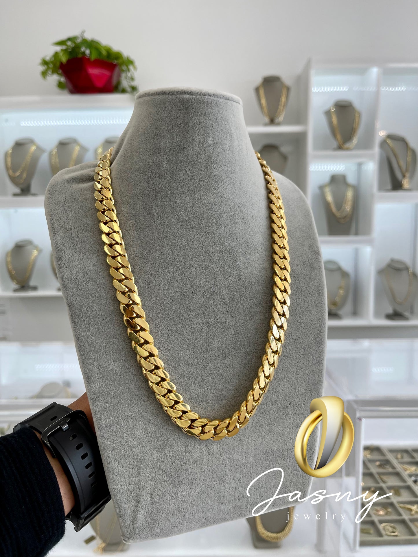 ⭐️ CHAIN SOLID CUBAN LINK GOLD 10K ⭐️