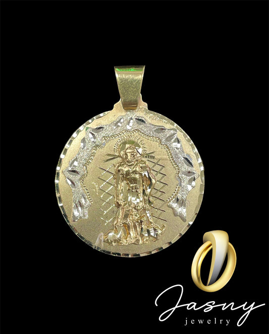 San Lazaro Medal GOLD 14K 🇮🇹💎