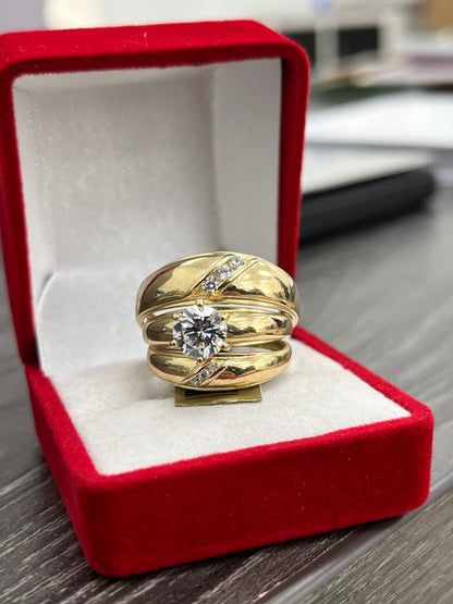 💍TRÍO ANILLOS MATRIMONIO ORO 14 K💍