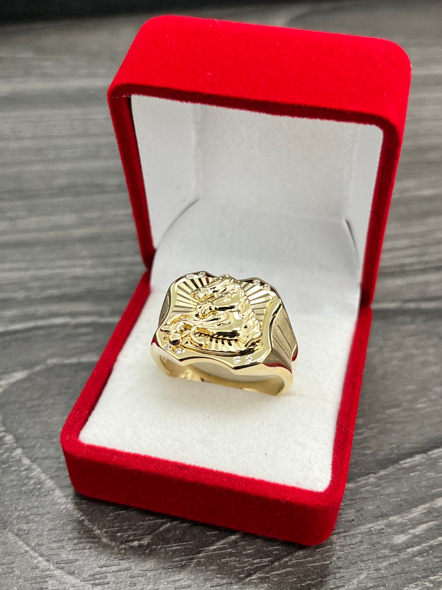 💍ANILLO DOS CABALLOS ORO 14K