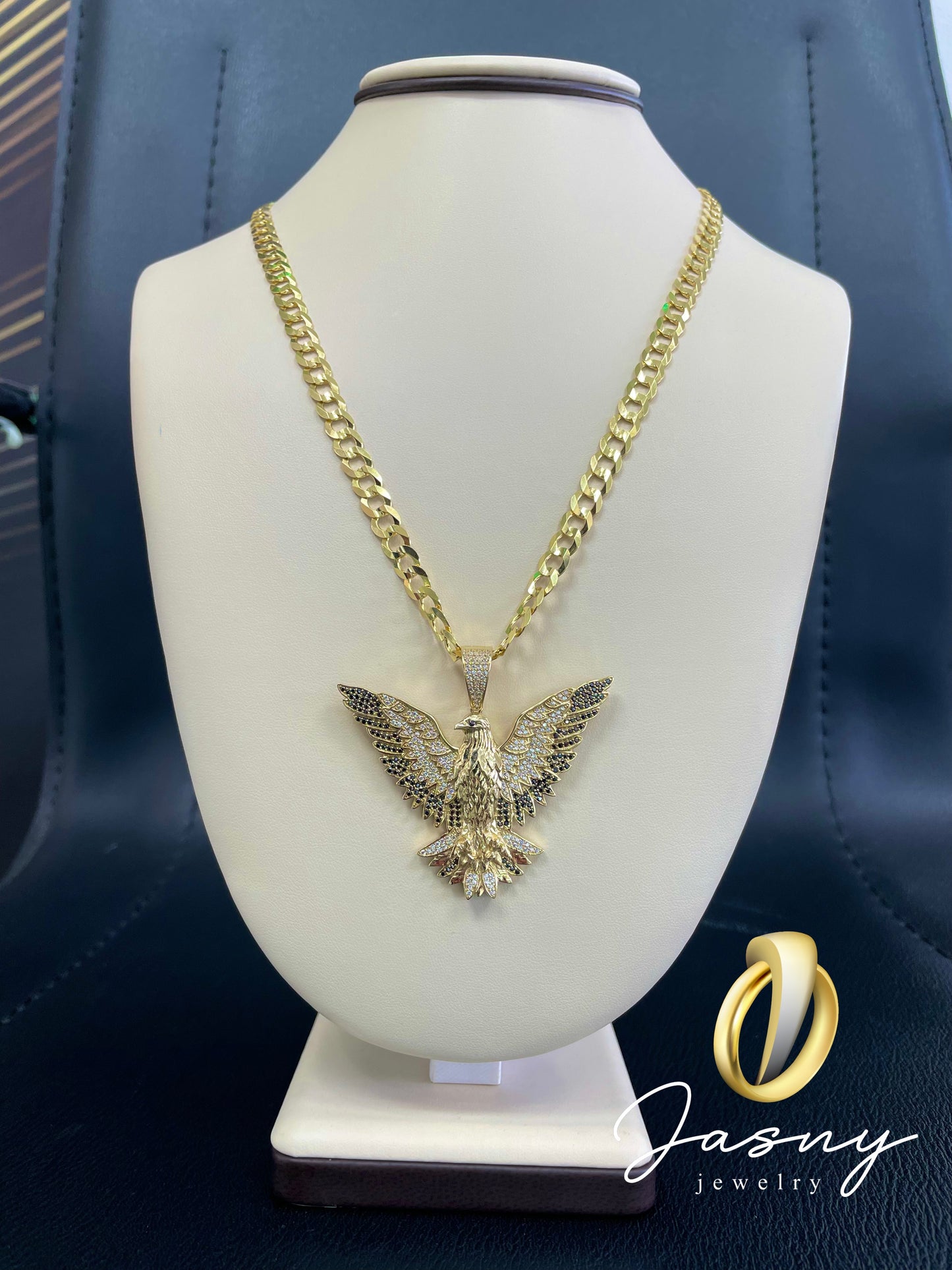 💎🇮🇹 CADENA ÁGUILA ORO 14K