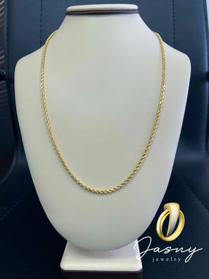 💎🏅 **NEW** CADENA ROPE CHAIN 🇮🇹 ORO 14K