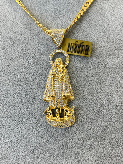 DIJE VIRGEN ORO 14K