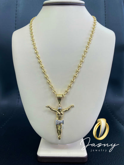 🇮🇹💎 SET CADENA GUCCI ORO 14K 🚀