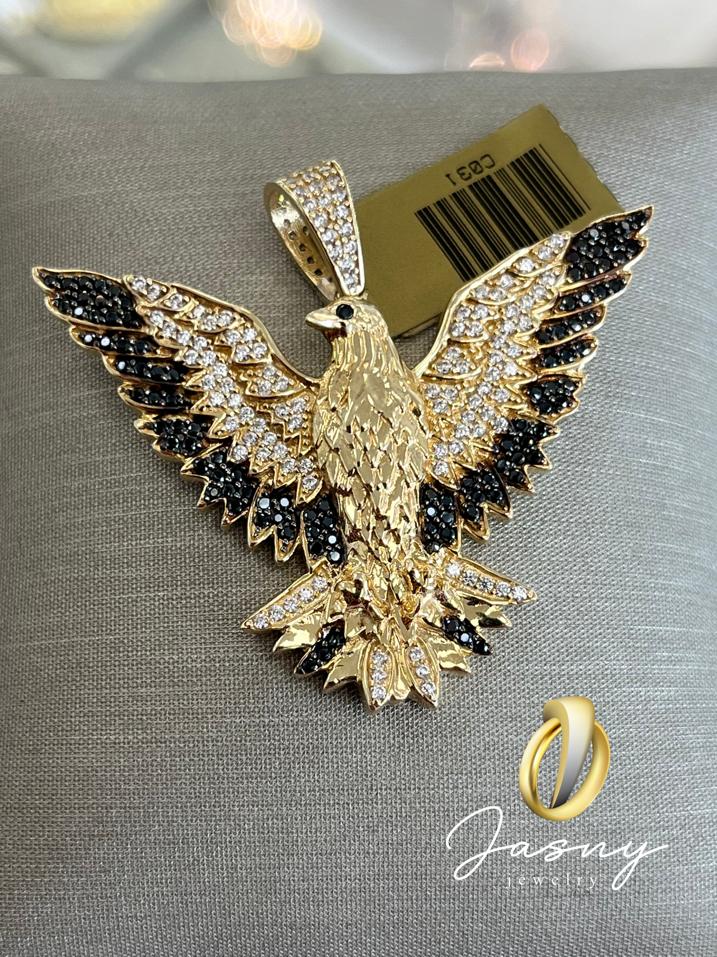 ✨DIJE ÁGUILA 🦅 ORO 14K ✨