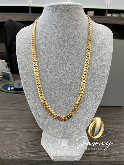 🇨🇺💎 CHAIN CUBAN SOLD GOLD 14K**NEW**