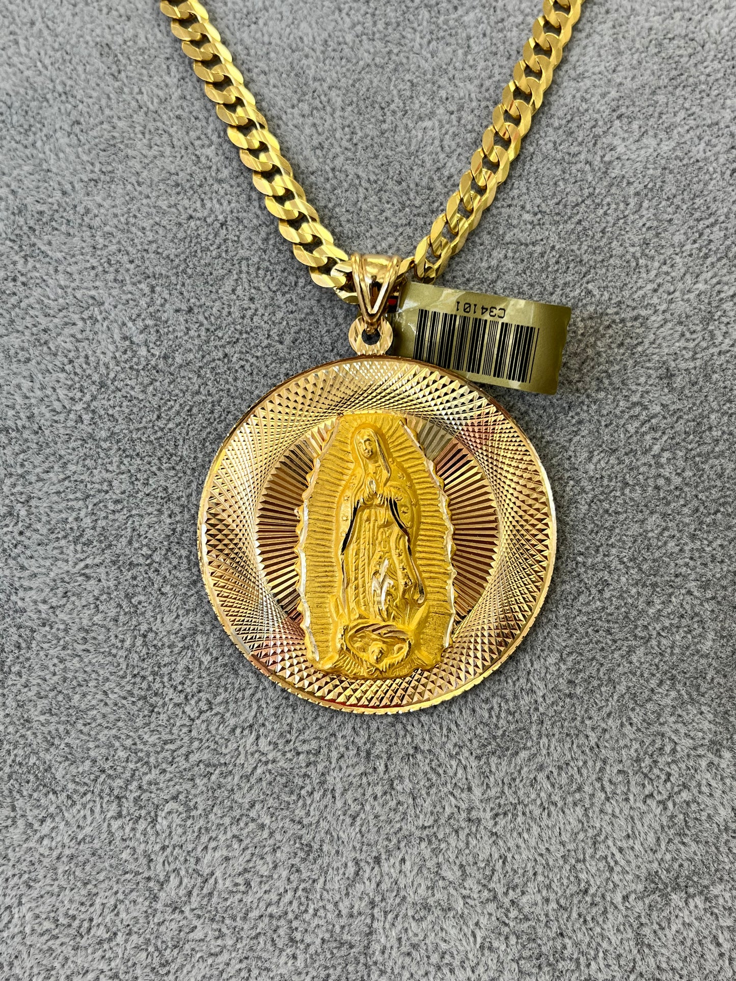 ✨MEDALLA VIRGEN GUADALUPE ORO 14K