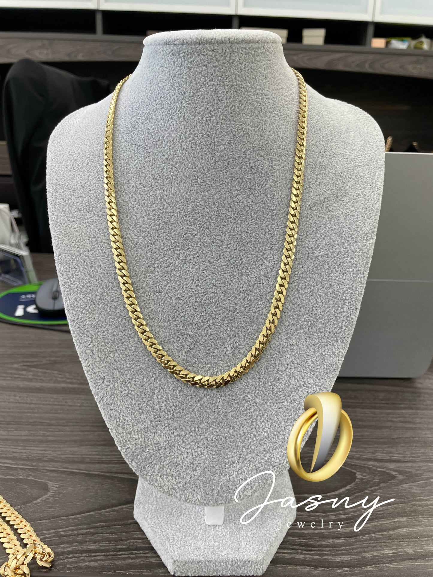 🇮🇹💎 CADENA CUBAN LINK SOLIDA ORO 10K