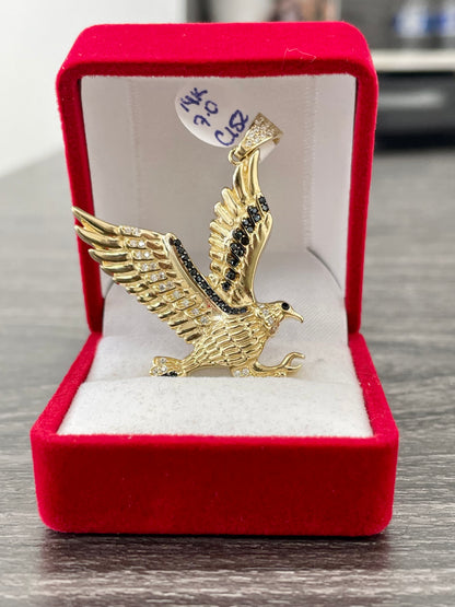 🇮🇹💎 DIJE ÁGUILA ORO 14K