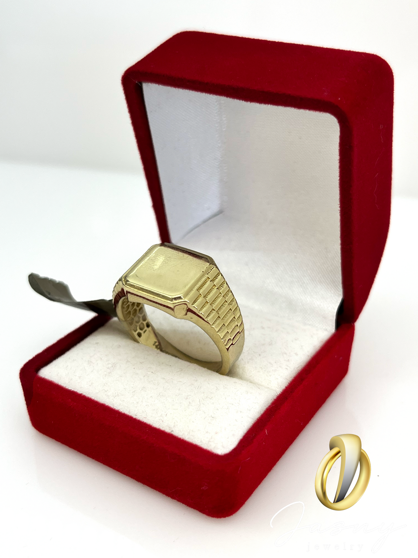 ANILO DE HOMBRE ORO 14K / 14K GOLD MEN'S RING