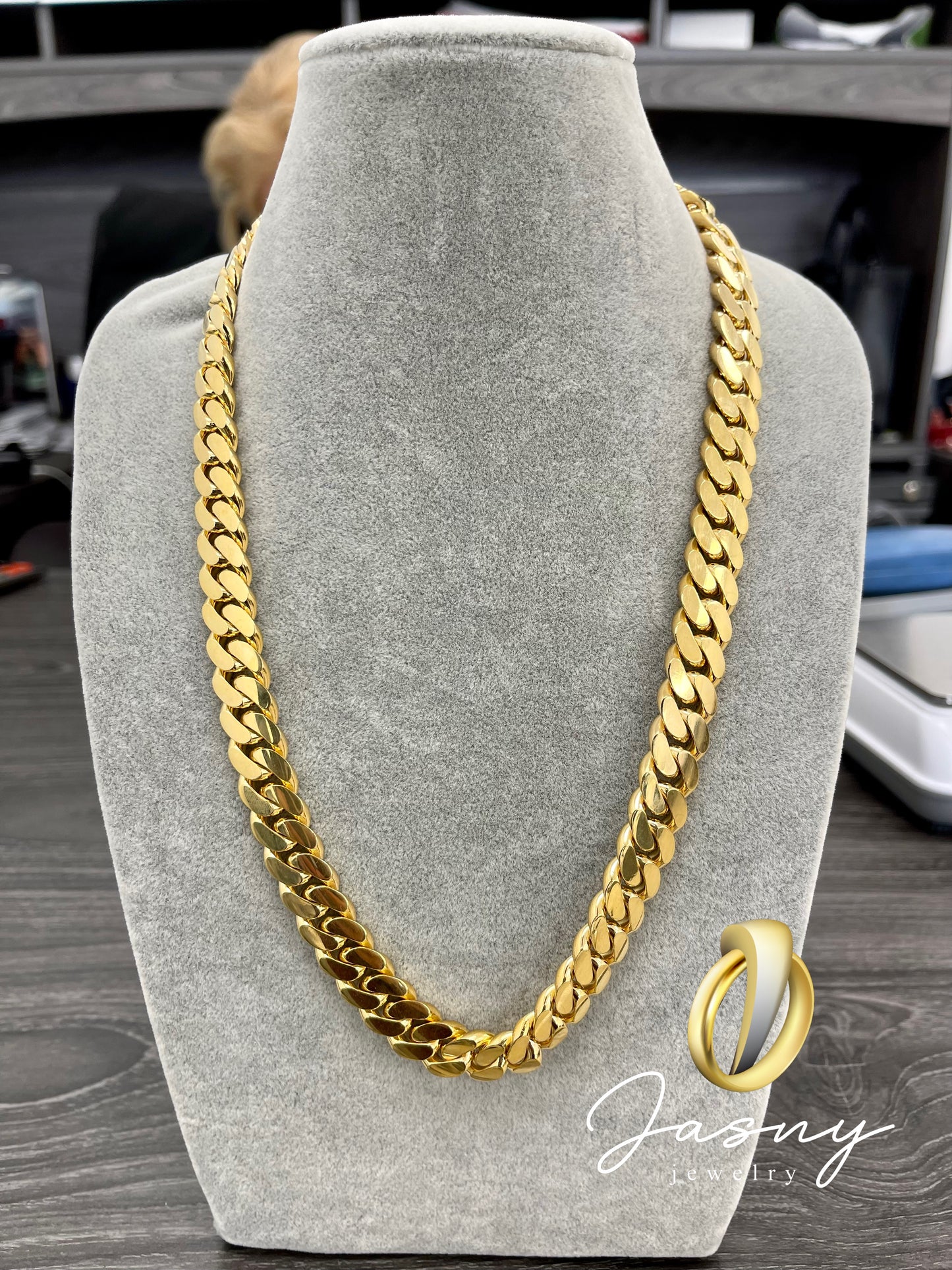 ⭐️ CHAIN SOLID CUBAN LINK GOLD 10K ⭐️