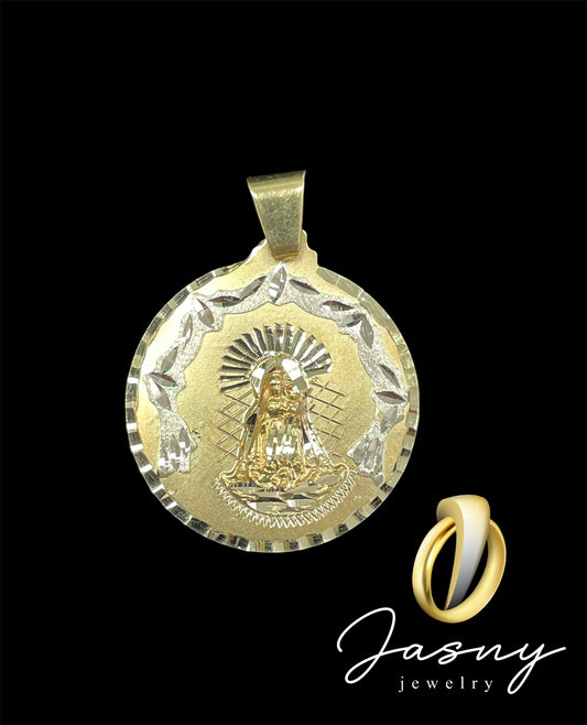 Medal virgin gold 14k