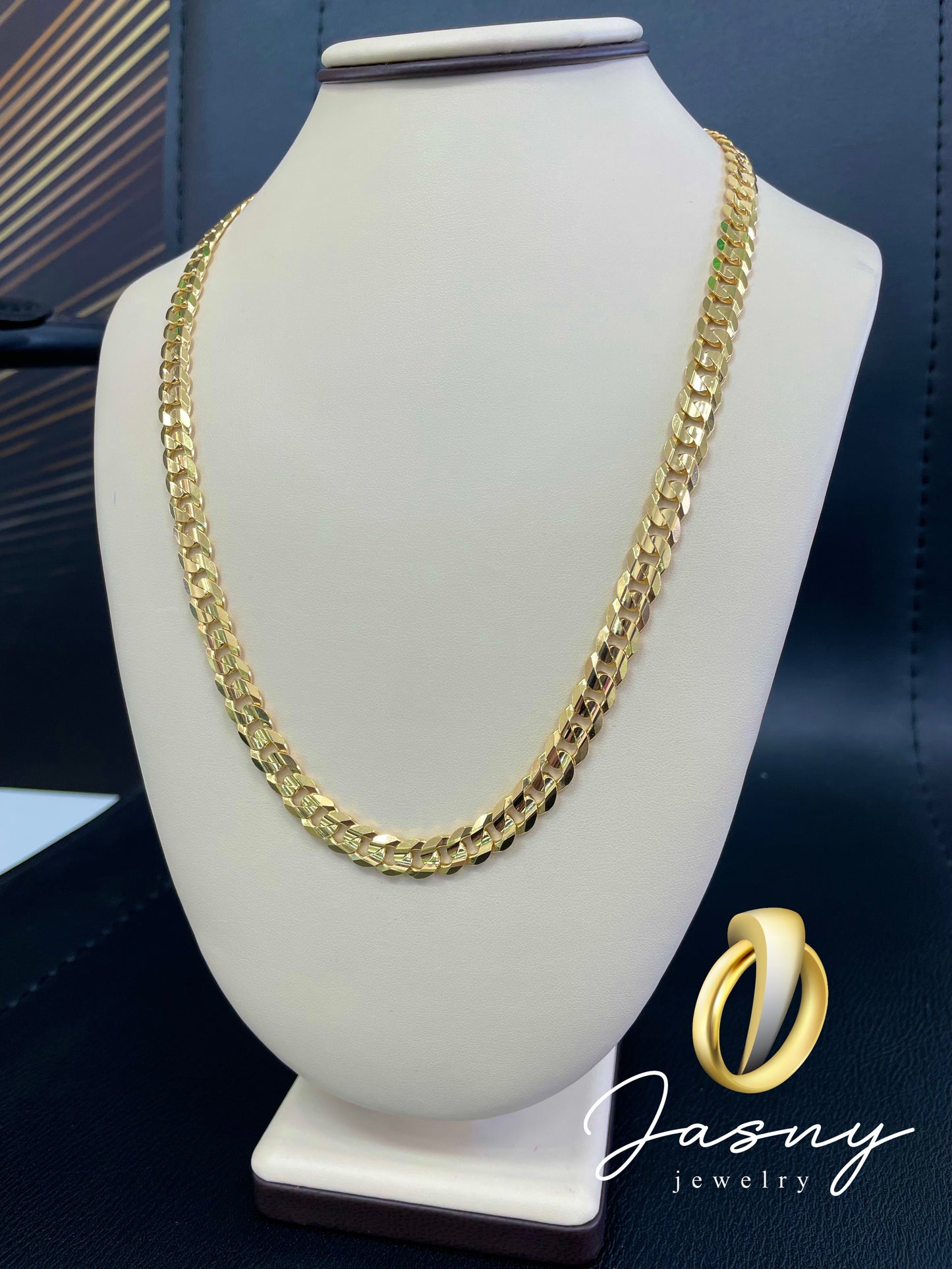 🏅💎 CADENA CUBAN LINK SOLIDA ORO 14K **new**