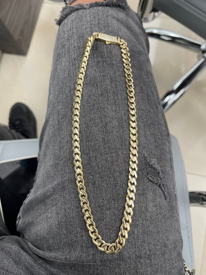 💎Cadena cuban link sólido 🇮🇹💎