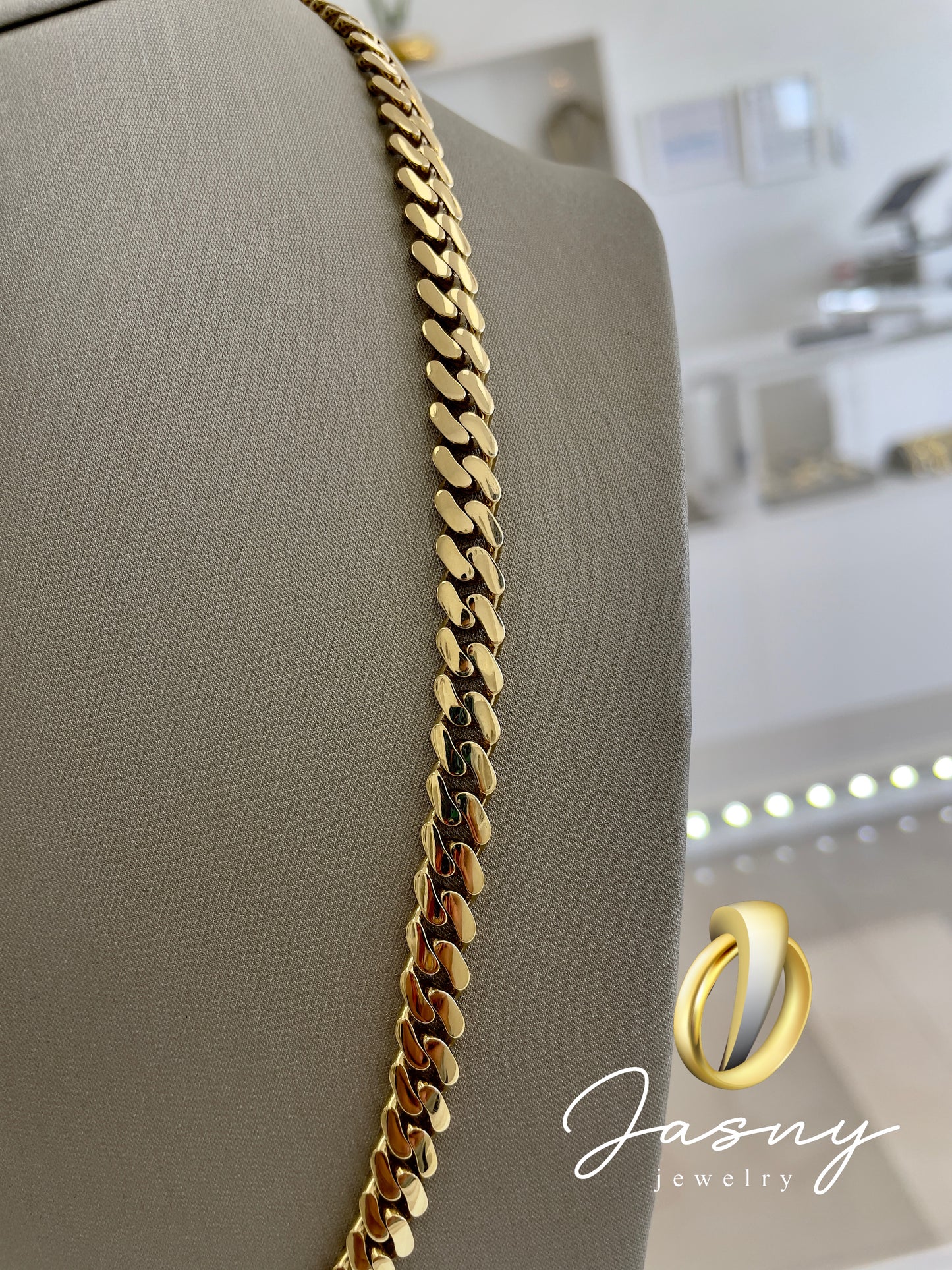 🇮🇹💎 Cadena monaco ORO 14K